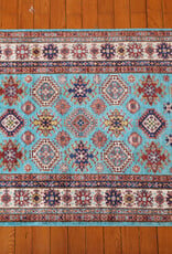 Bunyaad Pakistan 2220341  Blue Kazak  4.0 X 5.10