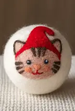 Ethical Global Elf Cat Felt Dryer Ball