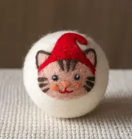 Ethical Global Elf Cat Felt Dryer Ball