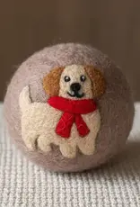 Ethical Global Goldie Dog Felt Dryer Ball