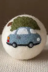 Ethical Global Car and Tree Felt Dryer Ball