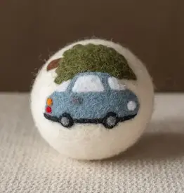 Ethical Global Car and Tree Felt Dryer Ball