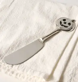 Ten Thousand Villages Kaddoo Jack-O-Lantern Butter Knife