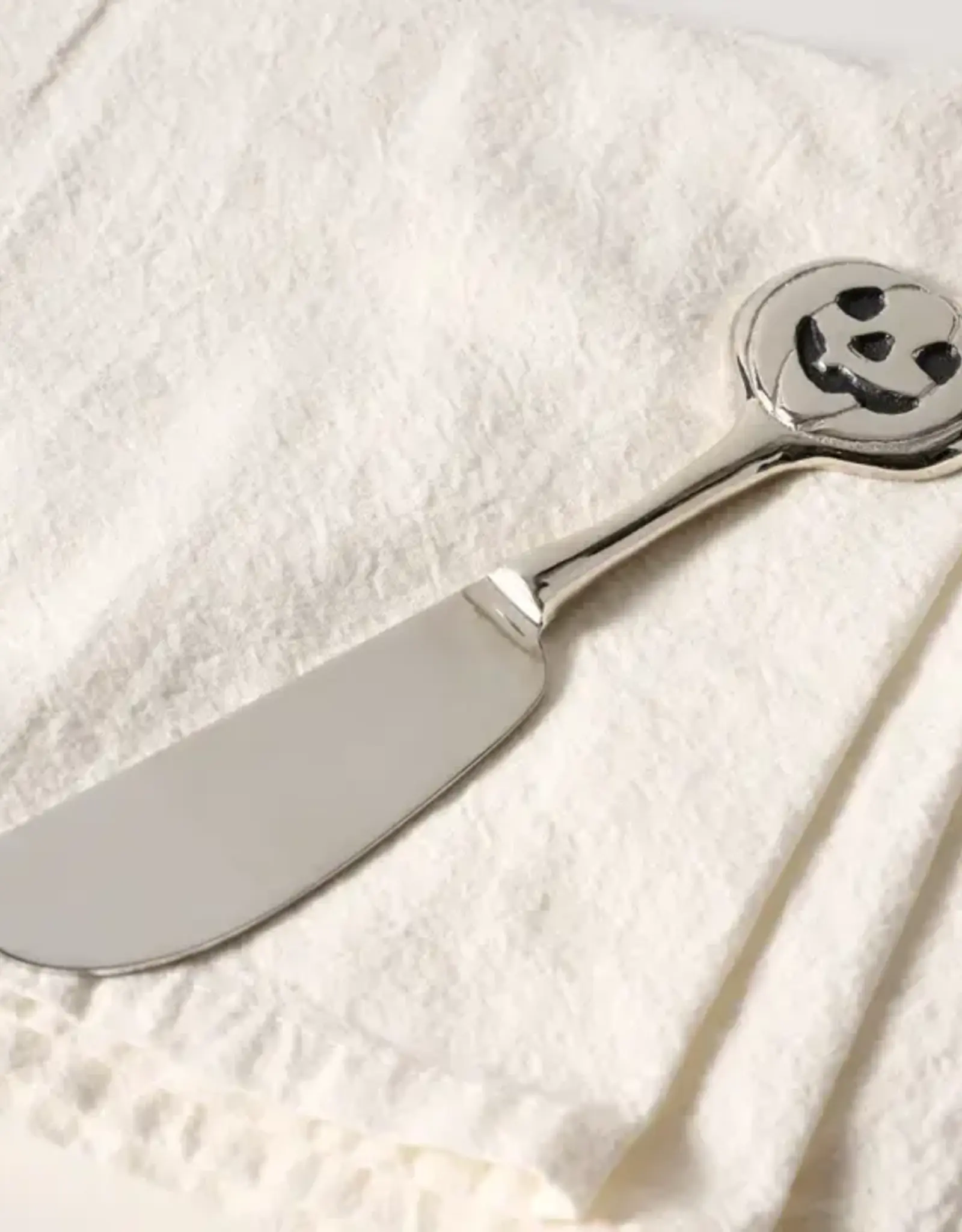Ten Thousand Villages Kaddoo Jack-O-Lantern Butter Knife