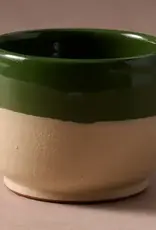 Ten Thousand Villages Dui Two Toned Ceramic Tea Cup