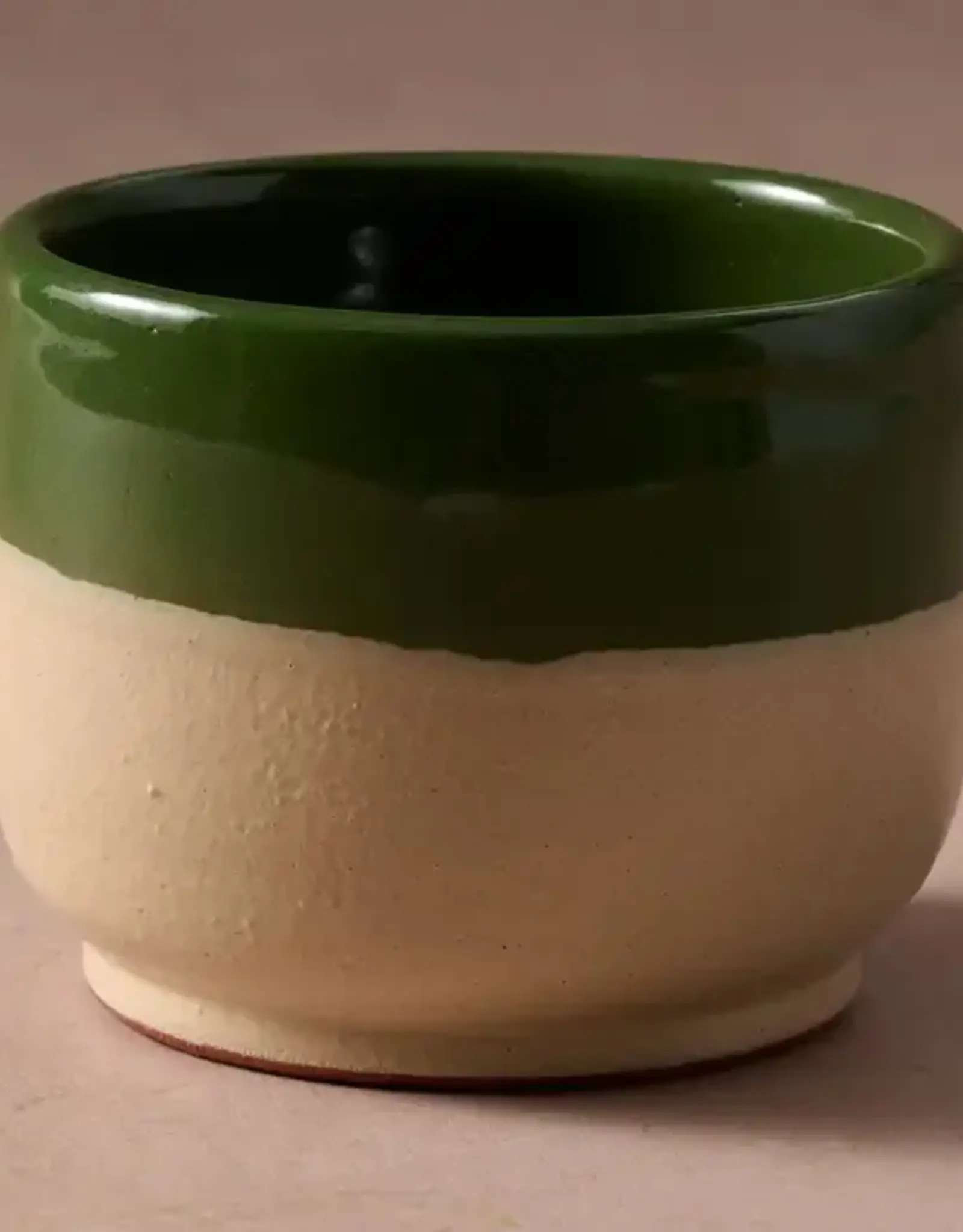 Ten Thousand Villages Dui Two Toned Ceramic Tea Cup