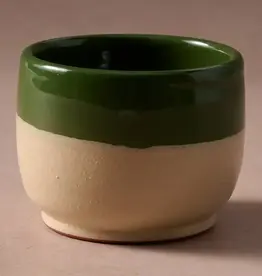 Ten Thousand Villages Dui Two Toned Ceramic Tea Cup