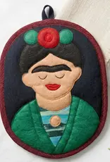 Upavim Crafts Frida the Artist Potholder
