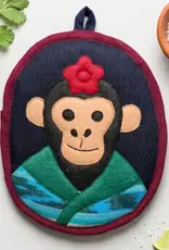 Upavim Crafts Fulang-Chang the Monkey Potholder