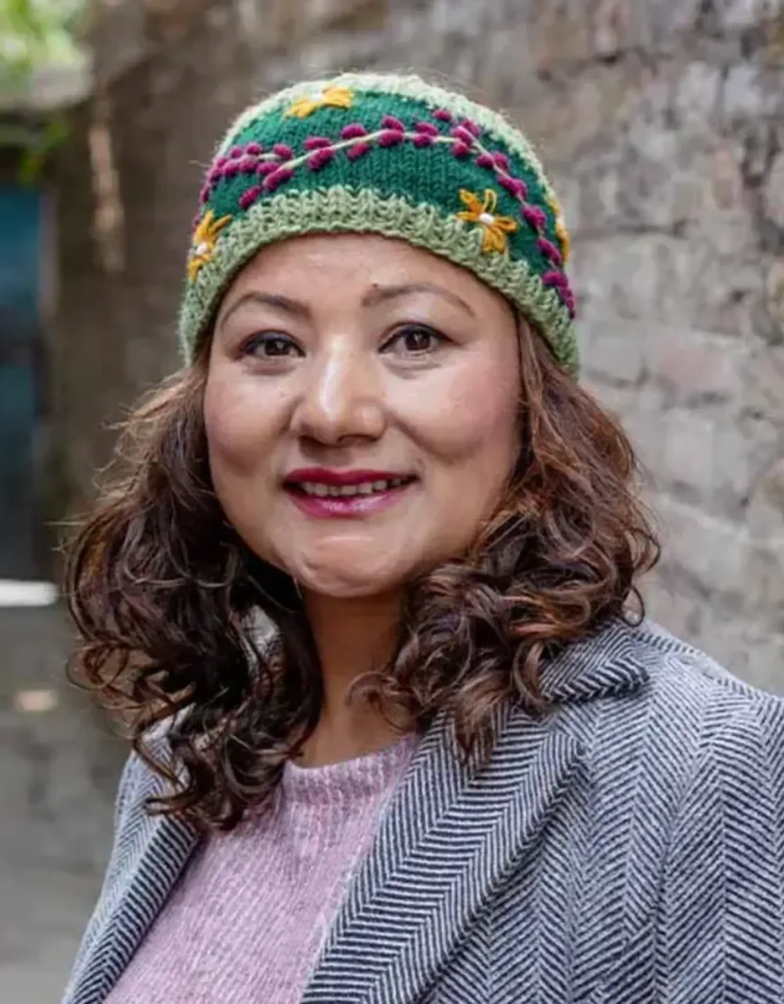 Ganesh Himal Wool Knit Vine Headband