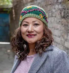 Ganesh Himal Wool Knit Vine Headband