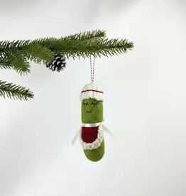 Global Crafts Mrs Claus Pickle Ornament