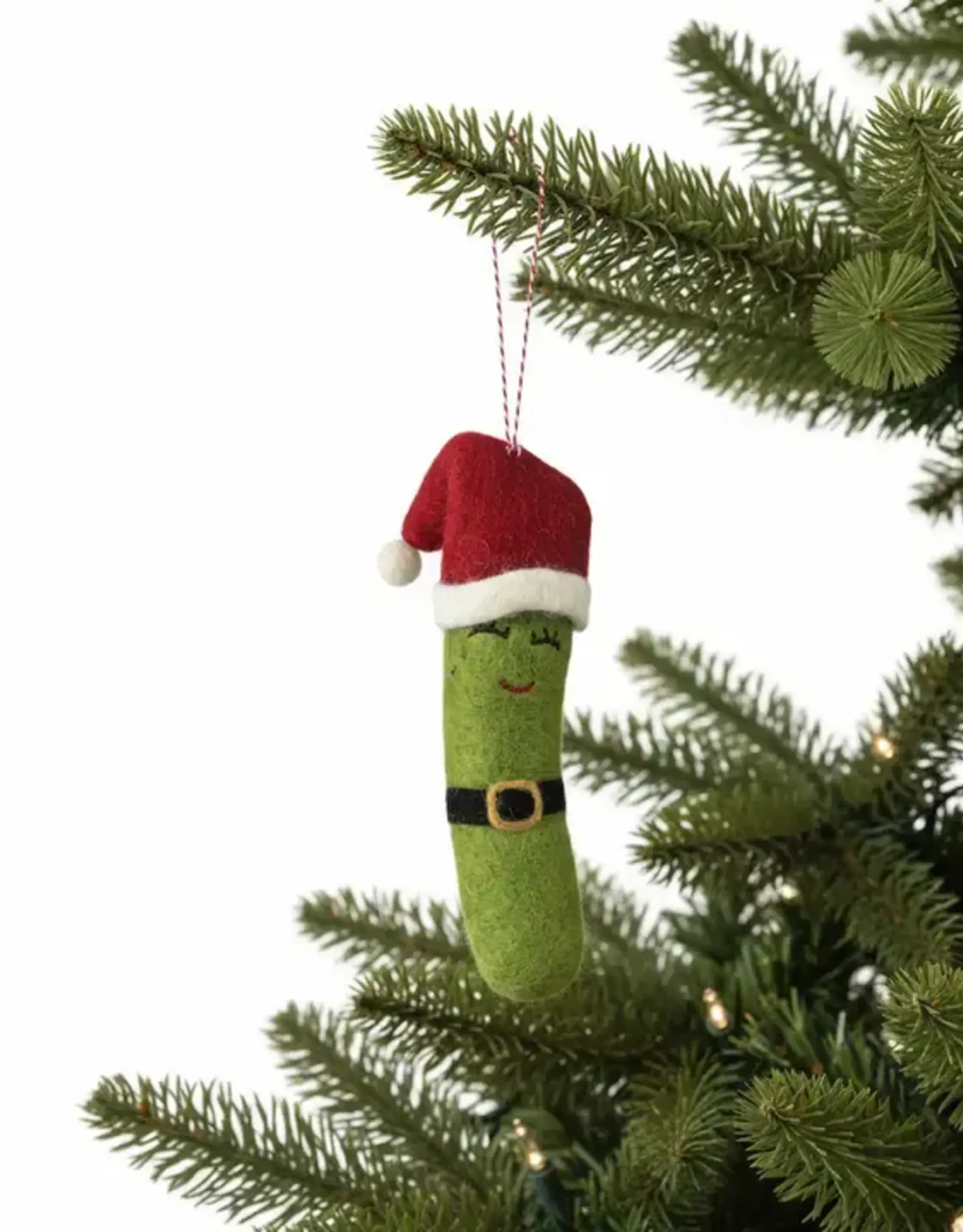Global Crafts Mr Claus Pickle Ornament
