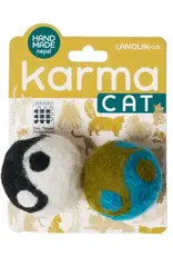 Dharma Dog Karma Cat Yin Yang Wool Cat Toy