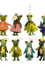 The Winding Road Felt Frog Ornament