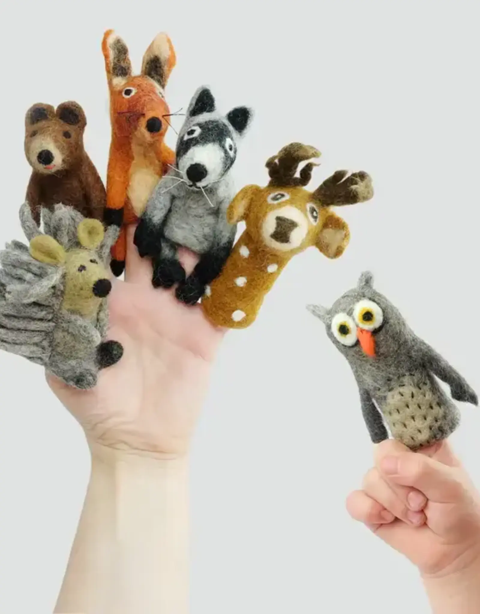 The Winding Road Felt Finger Puppets (Assorted)