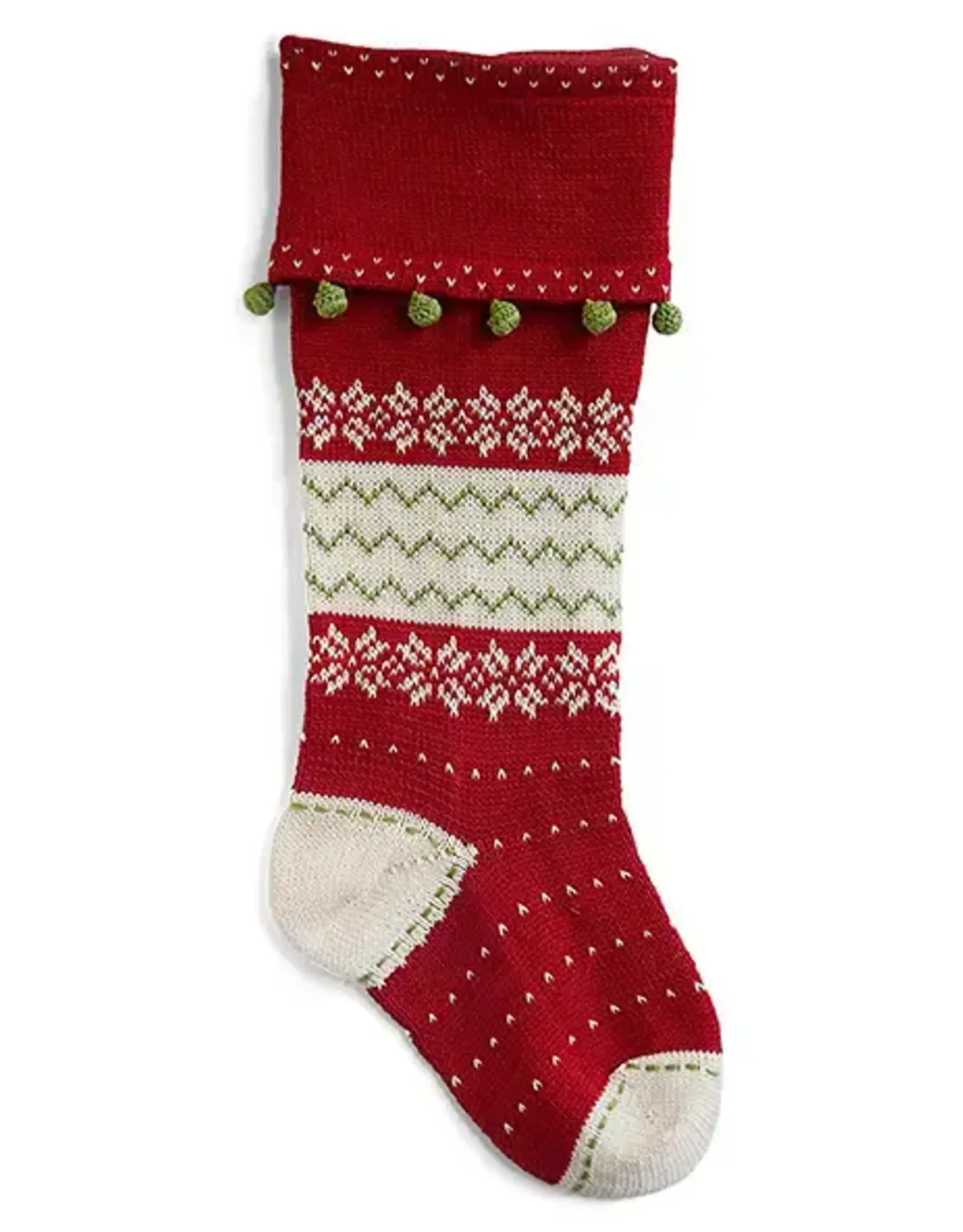 Melange Collection Nordic Smooth-Cuff Stocking