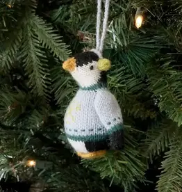 Melange Collection Penguin with Earmuffs Ornament