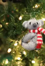 Melange Collection Knit Koala Ornament