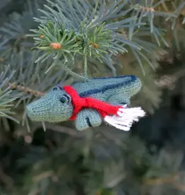 Melange Collection Knit Alligator Ornament