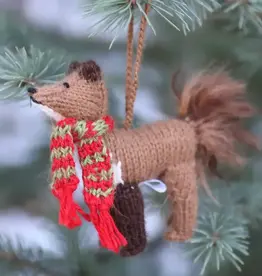 Melange Collection Fox in Scarf Ornament-Assorted