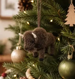 Melange Collection Bison Ornament