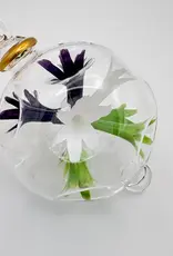 Dandarah Blown Glass Ornament - Van Gogh Irises