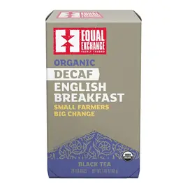 Equal Exchange Organic  Decaffeinated English Breakfast Tea