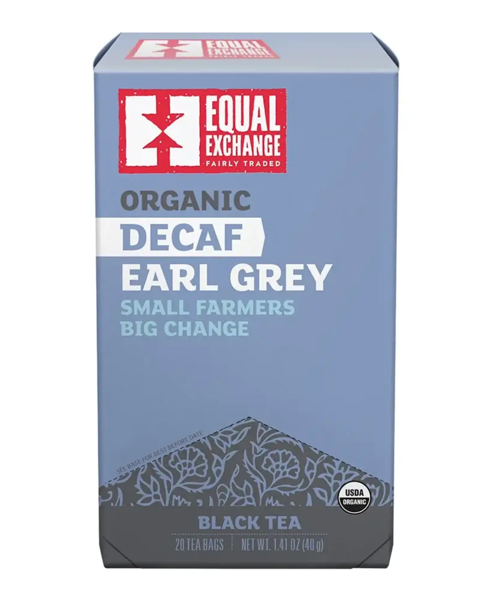 Equal Exchange Organic  Decaffeinated Earl Grey Tea