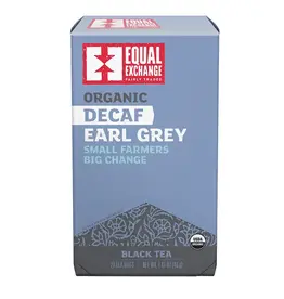 Equal Exchange Organic  Decaffeinated Earl Grey Tea