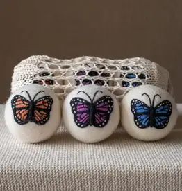 Ethical Global Butterfly Felt Dryer Ball (Assorted Colors)