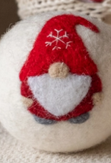 Ethical Global Santa Gnome Felt Dryer Ball