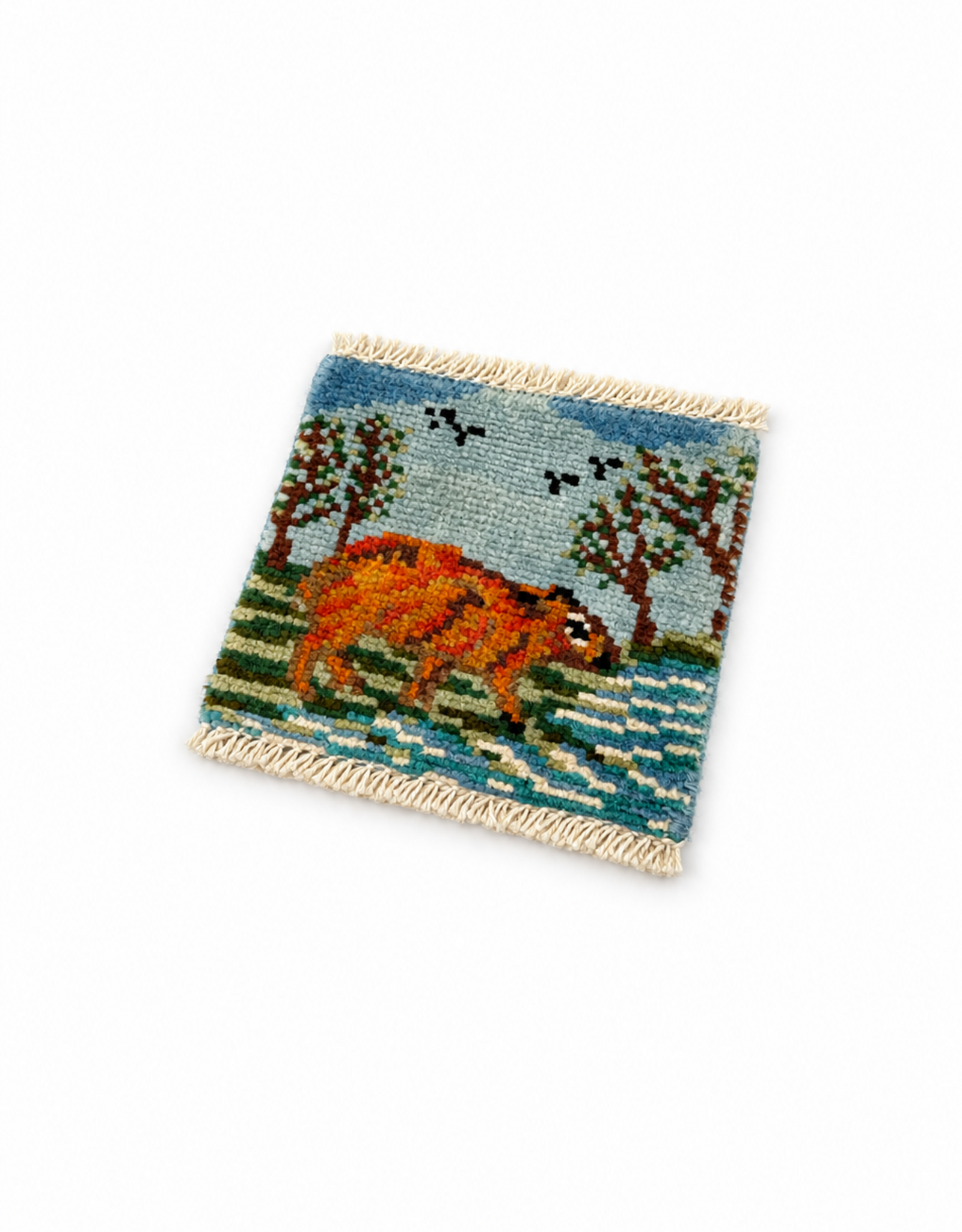 Bunyaad Pakistan Capybara Walking Mug Rug