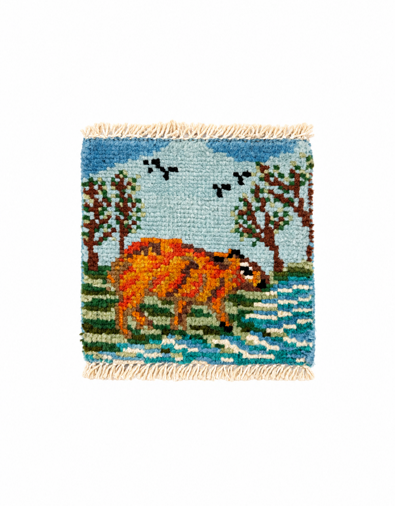 Bunyaad Pakistan Capybara Walking Mug Rug