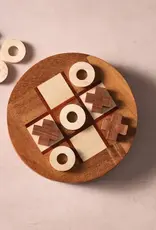 Ten Thousand Villages Khel Magnetic Tic Tac Toe Set