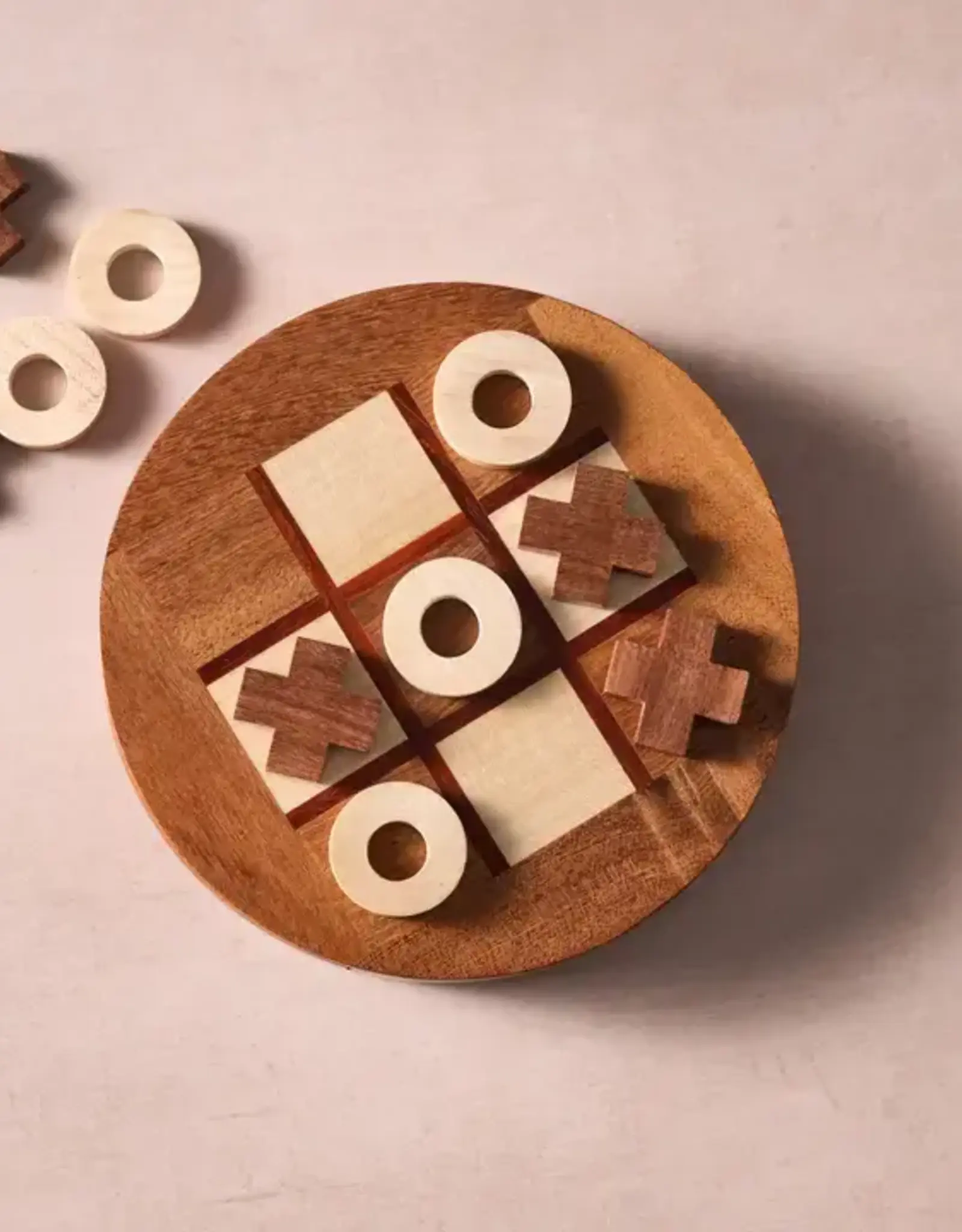 Ten Thousand Villages Khel Magnetic Tic Tac Toe Set