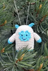 Melange Collection Crochet Yeti Ornament