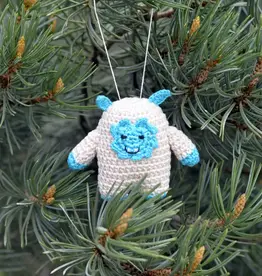 Melange Collection Crochet Yeti Ornament