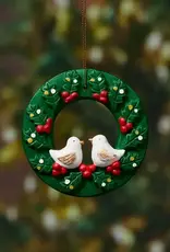 Serrv Peace Dove Wreath Ornament