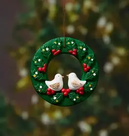 Serrv Peace Dove Wreath Ornament