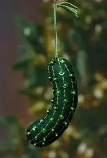 Serrv Glitzy Christmas Pickle Ornament