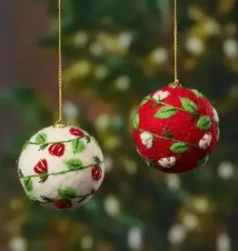 Serrv Snowdrop Ball Ornament
