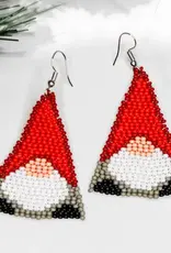 Lucia's Imports Holiday Gnome Earrings