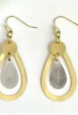 WorldFinds Radiant Charmed Teardrop Earrings