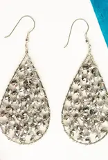 WorldFinds Glistening Teardrop Earrings