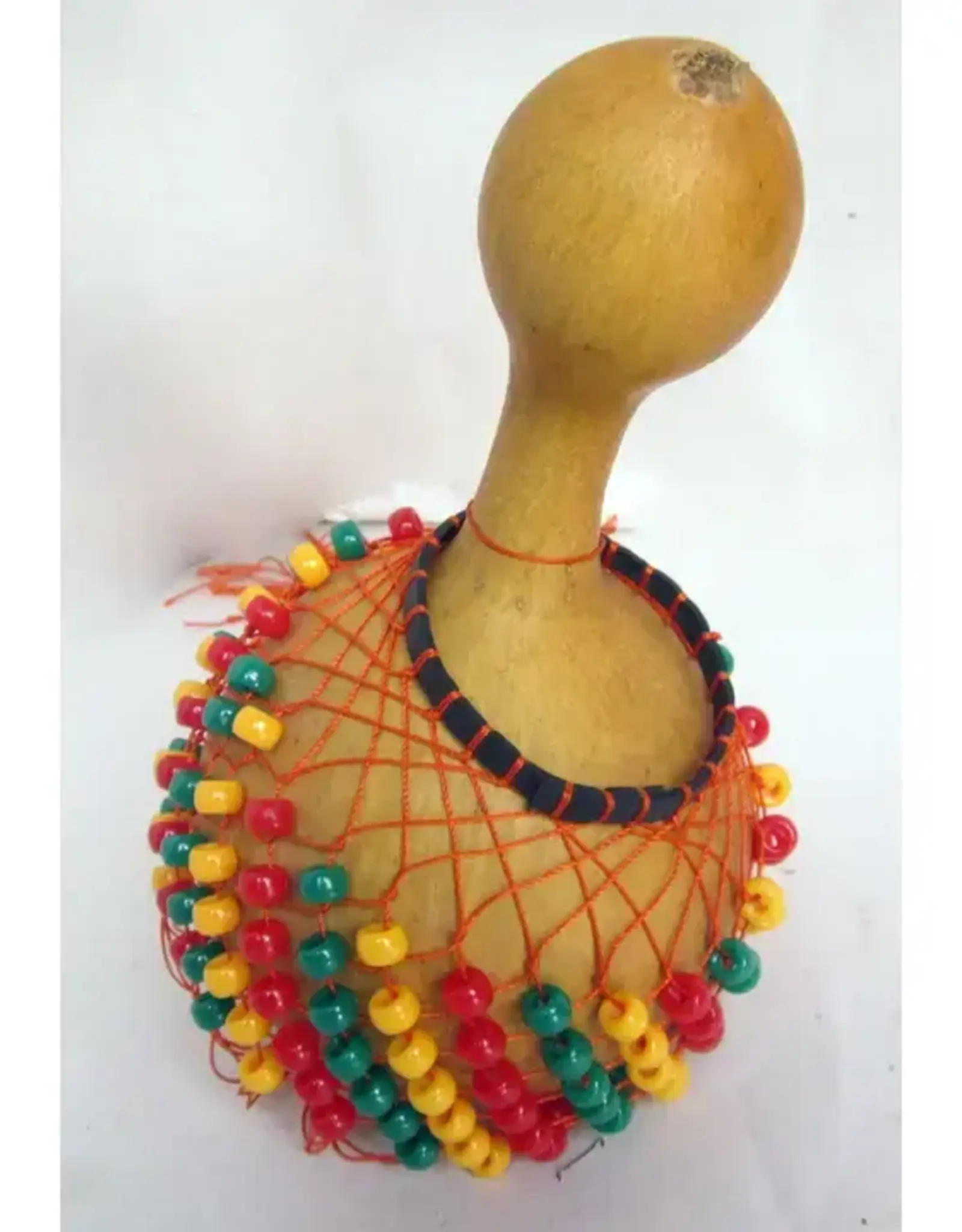 Swahili African Modern Mini Shekere Shaker