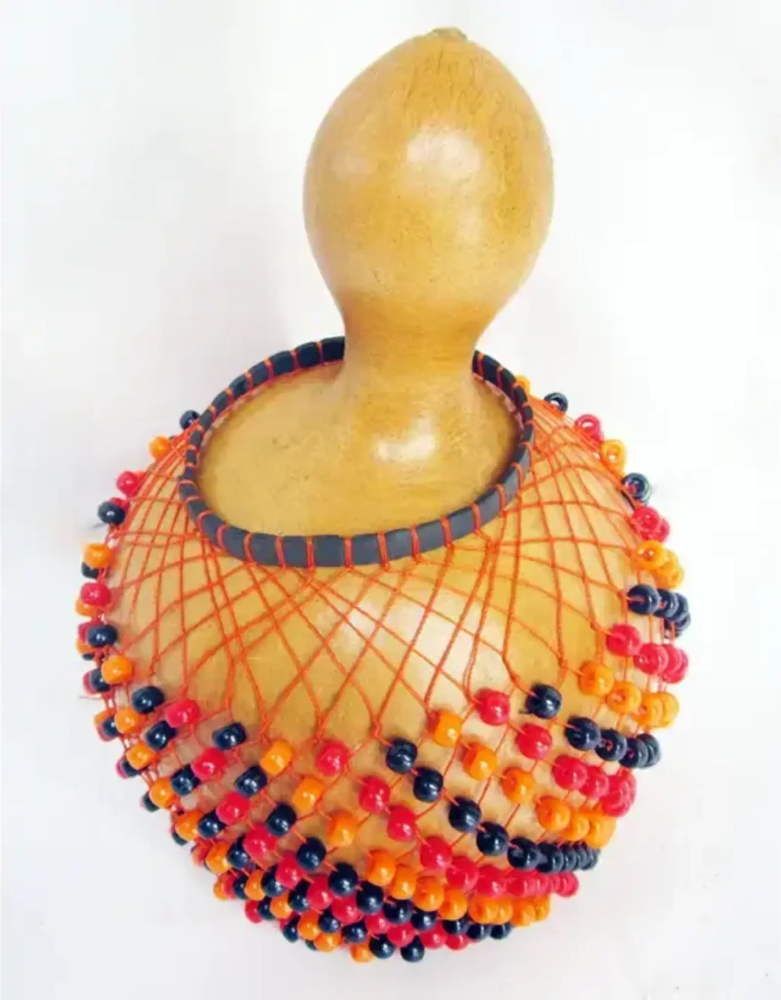 Swahili African Modern Mini Shekere Shaker