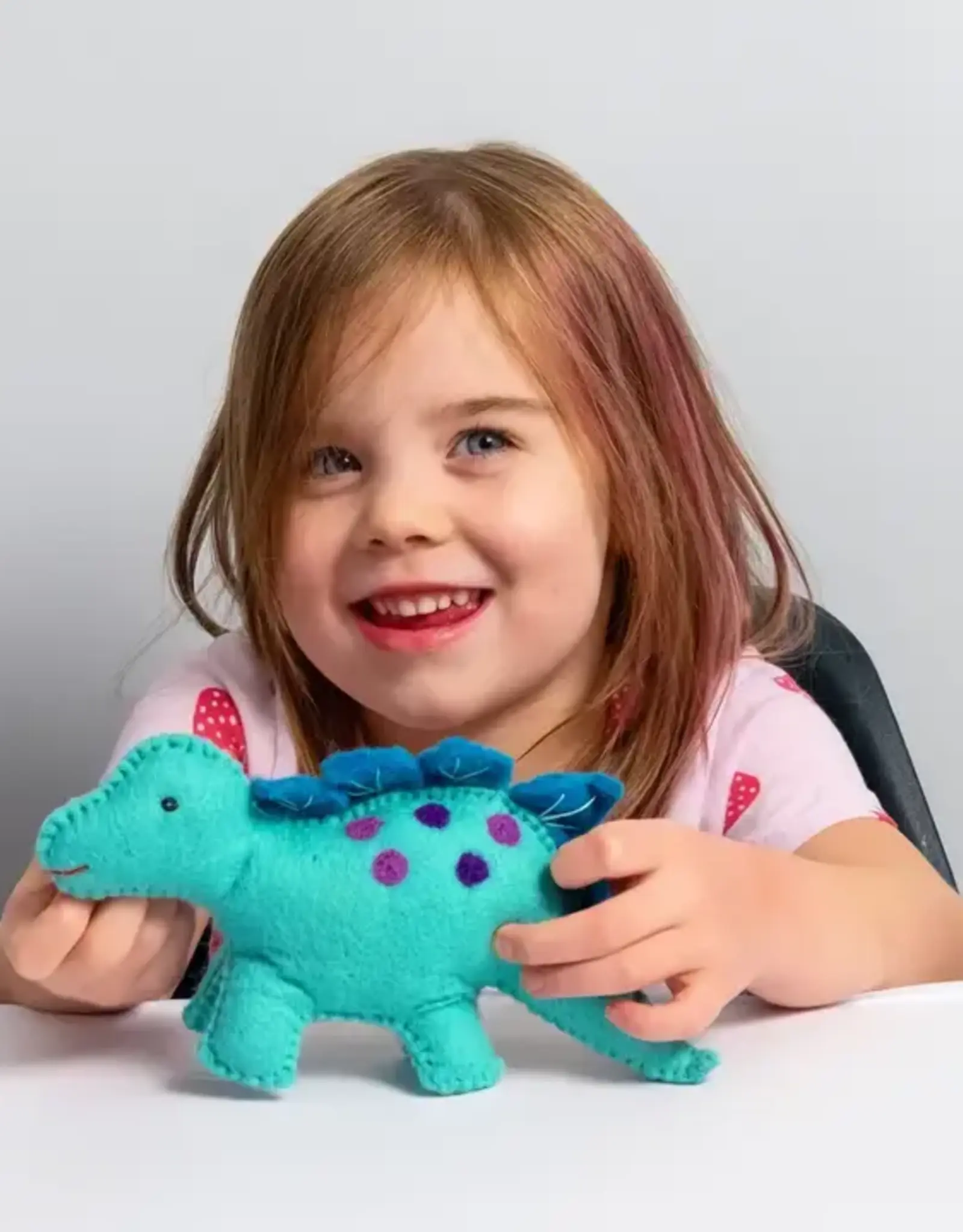 The Winding Road Baby Blue Stegosaurus