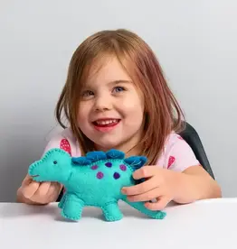 The Winding Road Baby Blue Stegosaurus