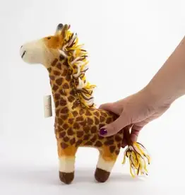 The Winding Road Felt Giraffe Toy